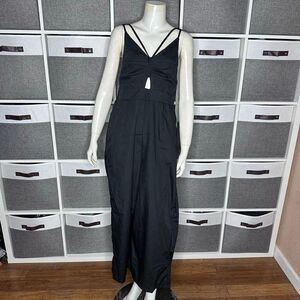 Unbranded Black Peek a Boo Jumpsuit Size Medium